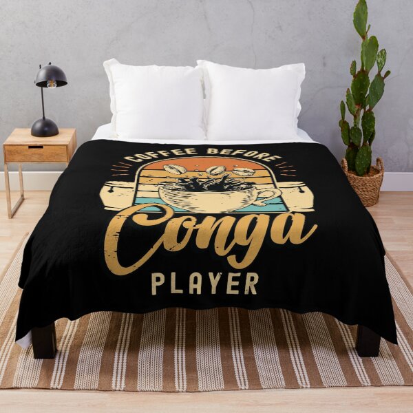 Item preview, Conga Player Coffee Before Congas Coffee Lover designed and sold by tshirtconcepts.
