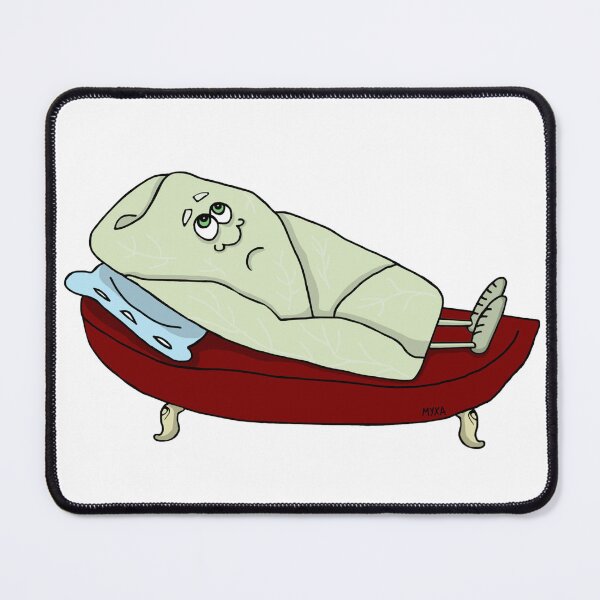 Item preview, Wrapped in Anxiety – Funny Stuffed Cabbage Roll Meme designed and sold by MyxaART.