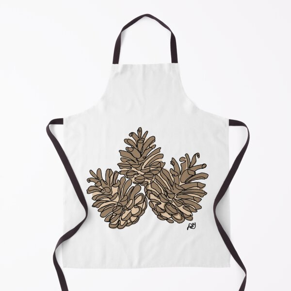 Item preview, Pinecone Trio Autumn Botanical Line Art designed and sold by Evil B Creative.