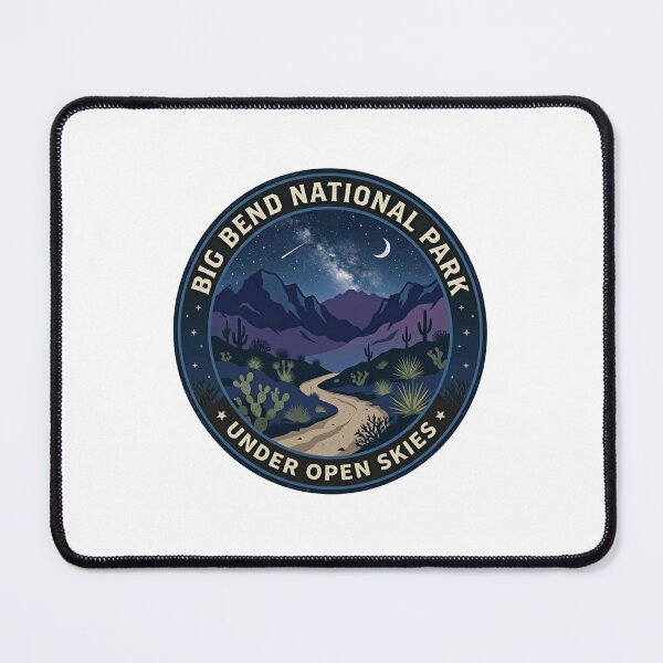 Item preview, Big Bend National Park Under Open Skies Stargazing Travel Nature Lover designed and sold by Simsimah26Parks.