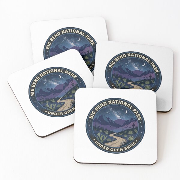 Item preview, Big Bend National Park Under Open Skies Stargazing Travel Nature Lover designed and sold by Simsimah26Parks.