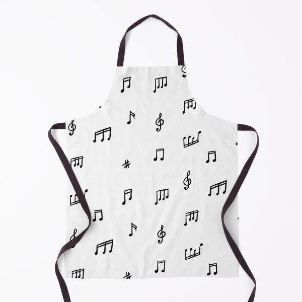 Item preview, Hand Drawn Musical Notes Pattern | Minimalist Music Design designed and sold by Vintage Letter Stickers.