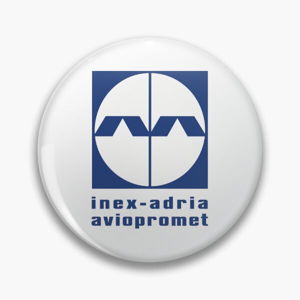 Item preview, Inex-Adria Aviopromet Vintage Airline Logo – Yugoslav Aviation Heritage designed and sold by RetroAviation.