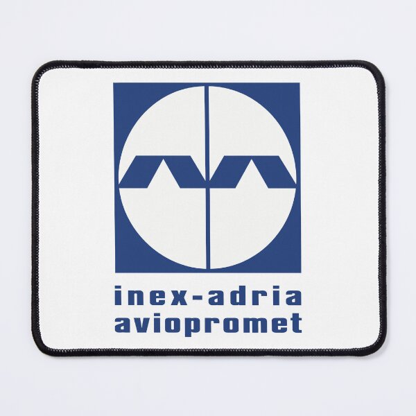 Item preview, Inex-Adria Aviopromet Vintage Airline Logo – Yugoslav Aviation Heritage designed and sold by RetroAviation.