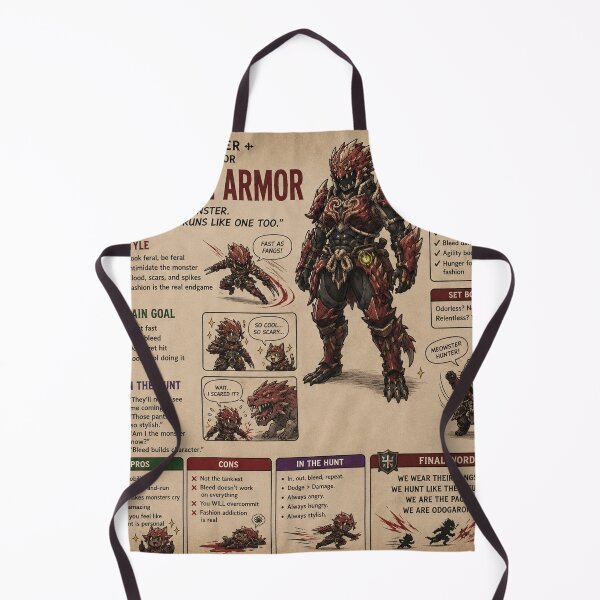 Item preview, Monster Hunter odogaron armor designed and sold by CharmingFlowers.