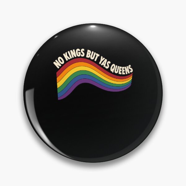 Item preview, No Kings But Yas Queens LGBTQ Pride Rainbow Protest designed and sold by b3ida-zl.