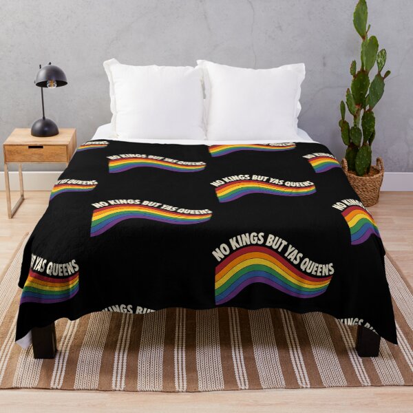 Item preview, No Kings But Yas Queens LGBTQ Pride Rainbow Protest designed and sold by b3ida-zl.