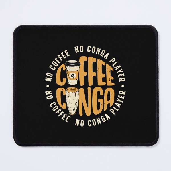 Item preview, Conga Player No Coffee No Conga Drum Coffee Lover designed and sold by tshirtconcepts.