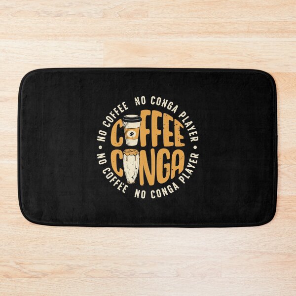 Item preview, Conga Player No Coffee No Conga Drum Coffee Lover designed and sold by tshirtconcepts.