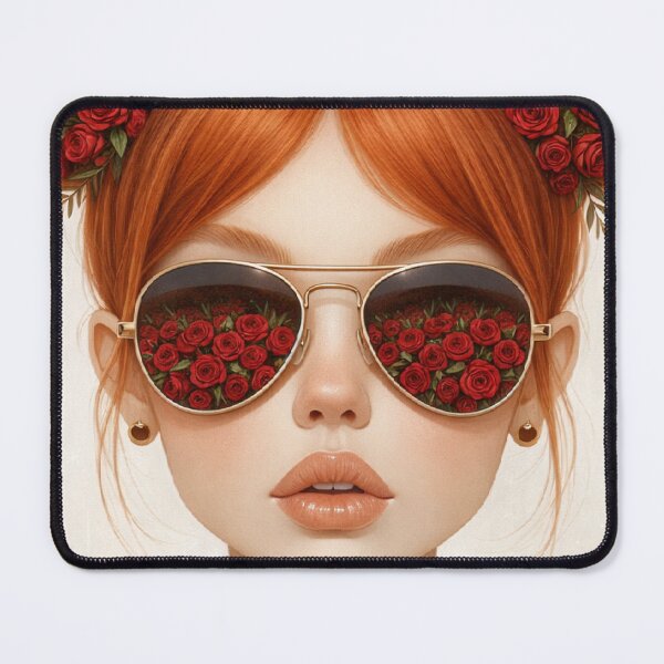 Item preview, Rose Aviator Girl designed and sold by Blijjet Creative Studio.
