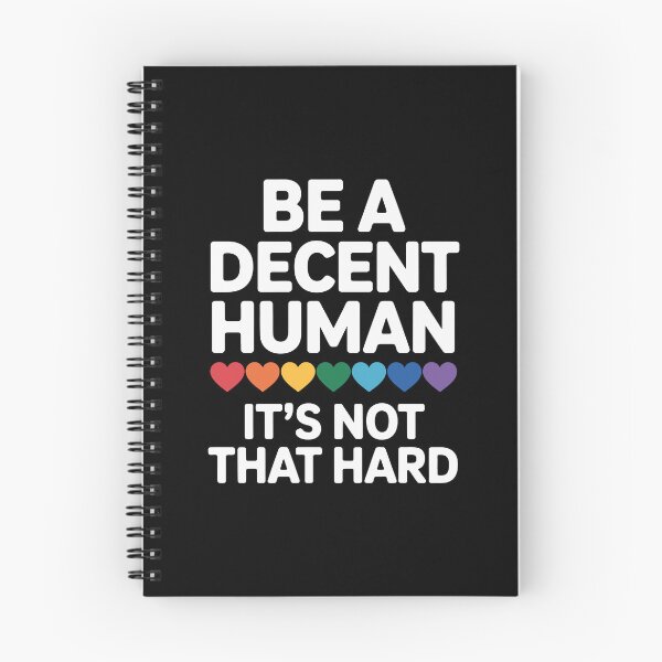 Item preview, Be a Decent Human it's not that hard designed and sold by jkrphoto.