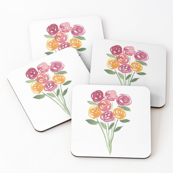 Item preview, Watercolor Rose Bouquet designed and sold by michelleisweird.