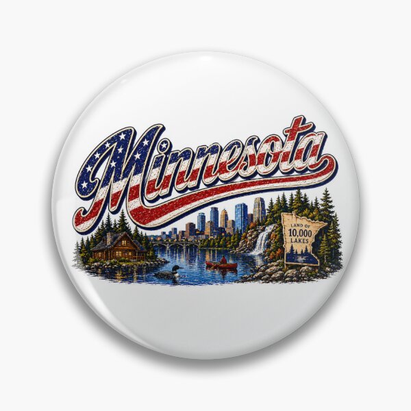 Item preview, MINNESOTA1 Flag Letterings america designed and sold by LIOKING333.