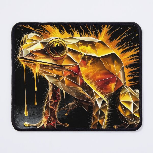 Item preview, Golden frog. designed and sold by MyHappyArtShop.