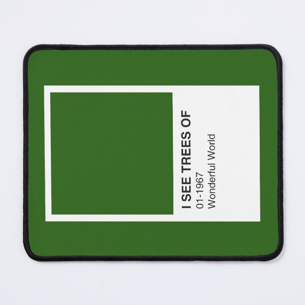 Item preview, Wonderful World Collection (No.1 of 4) Song Green Colour Swatch - Green Border designed and sold by The Colourful Game.