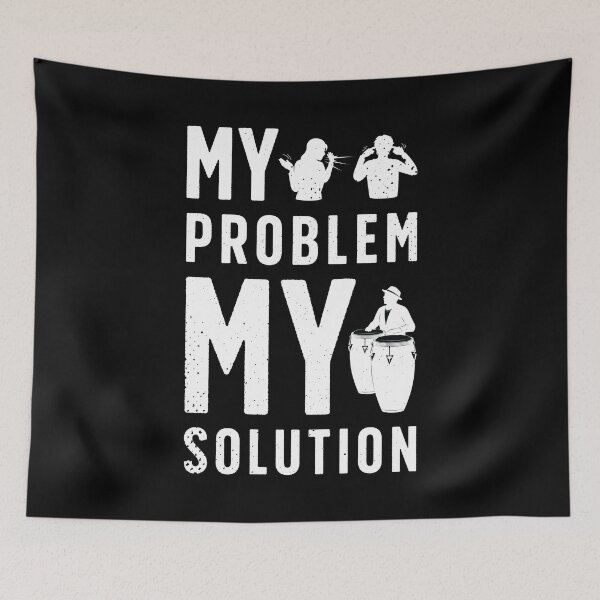 Item preview, Conga Player My Problem My Pictogram Dad Drummer designed and sold by tshirtconcepts.