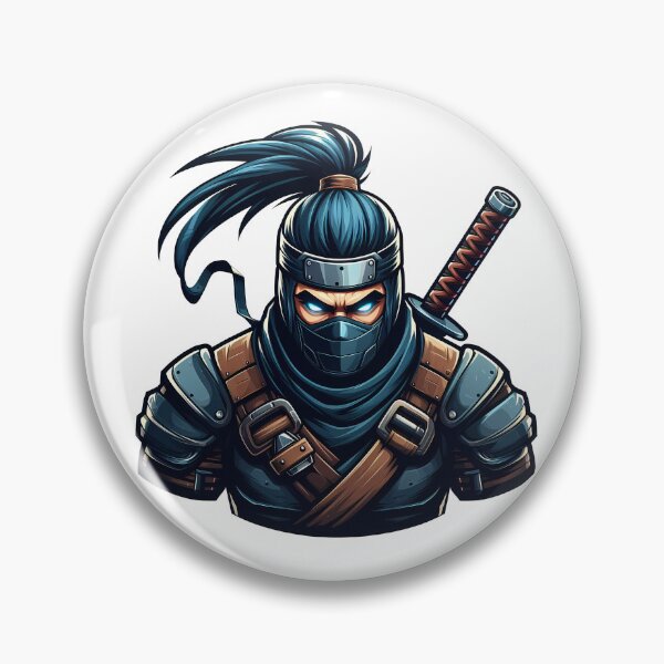 Item preview, stoic ronin ninja | Japanese warrior designed and sold by ebialonestar.