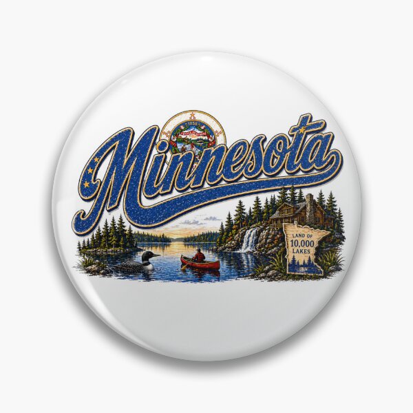 Item preview, MINNESOTA2 Flag Letterings america designed and sold by LIOKING333.