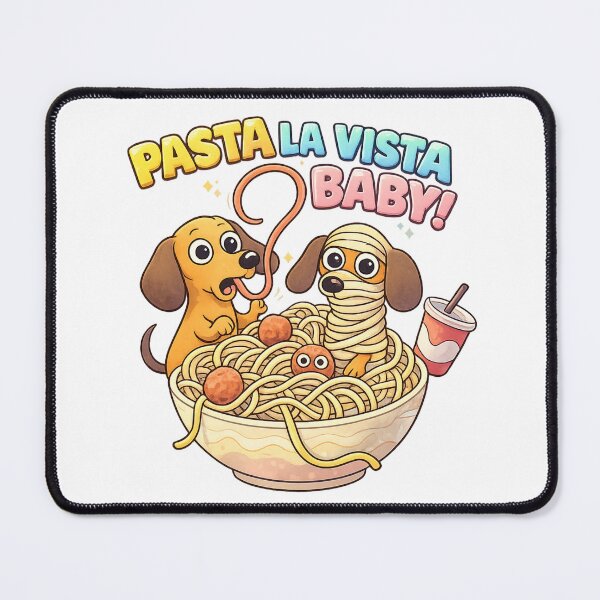 Item preview, Pasta La Vista Dachshund Shirt designed and sold by SoftSproutstu.