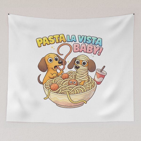 Item preview, Pasta La Vista Dachshund Shirt designed and sold by SoftSproutstu.