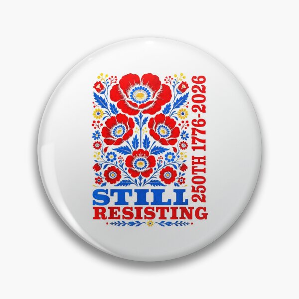 Item preview, Still Resisting Since 250th 1776-2026 Patriotic Feminist Boho Floral designed and sold by b3ida-zl.