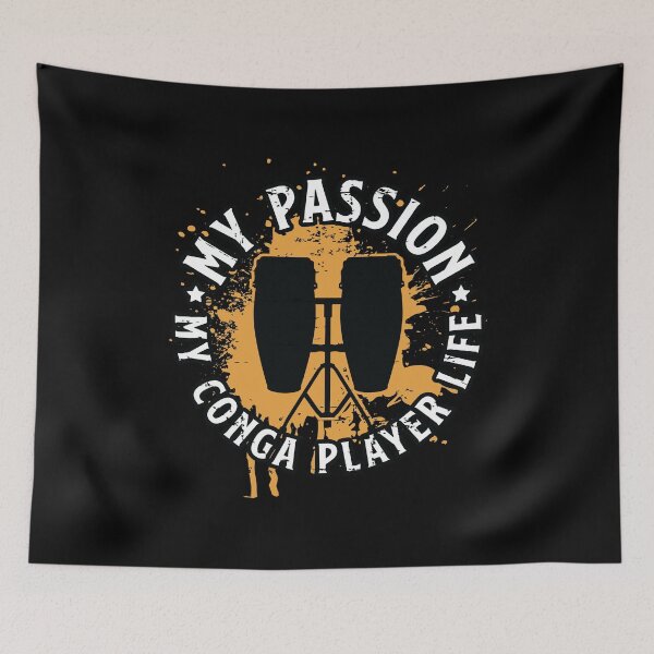 Item preview, Conga Player My Passion My Conga Player Life Drums designed and sold by tshirtconcepts.