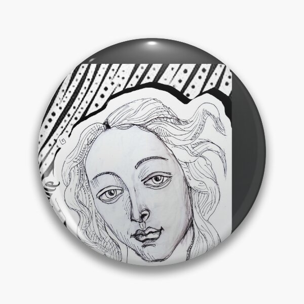 Item preview, Aphrodite Goddess Portrait Automaton (Drawing by ACCI)  designed and sold by VanyssaGraphics.