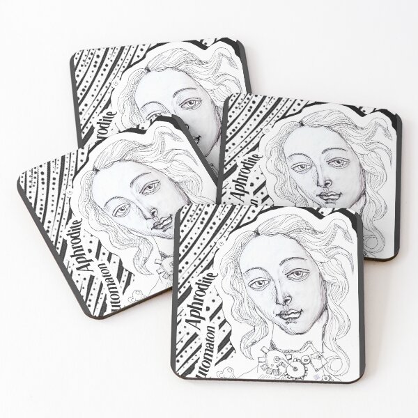 Item preview, Aphrodite Goddess Portrait Automaton (Drawing by ACCI)  designed and sold by VanyssaGraphics.