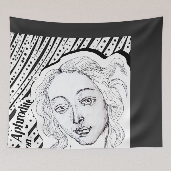 Item preview, Aphrodite Goddess Portrait Automaton (Drawing by ACCI)  designed and sold by VanyssaGraphics.