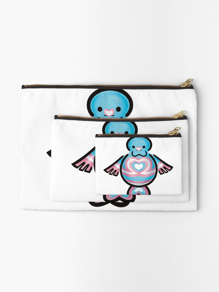 Thumbnail 2 of 4, Zipper Pouch, Trans Rights designed and sold by petselkie.