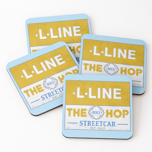 Item preview, MKE HOP L-Line • Milwaukee Streetcar designed and sold by MKE Rhine Maiden  •  Grumble Services, LLC..
