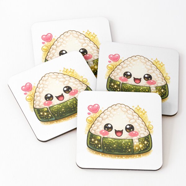 Item preview,  kawaii food pattern stickers designed and sold by IYASDiaz.