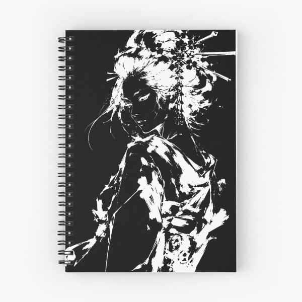 Item preview, White Geisha brush poster designed and sold by OniricaDesign.