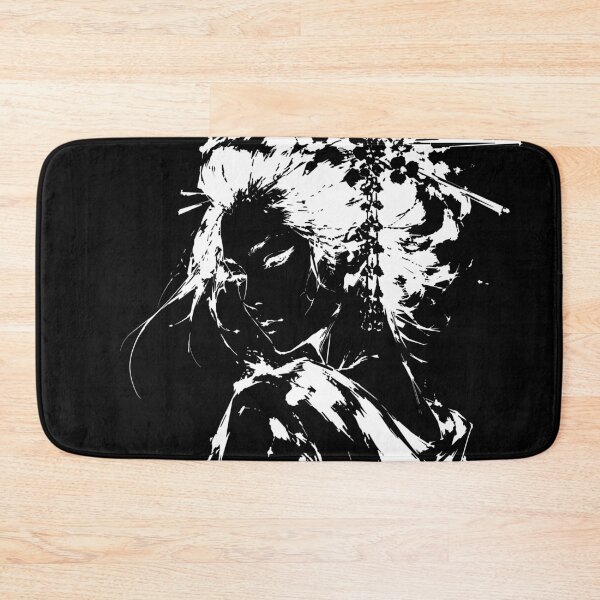 Item preview, White Geisha brush poster designed and sold by OniricaDesign.
