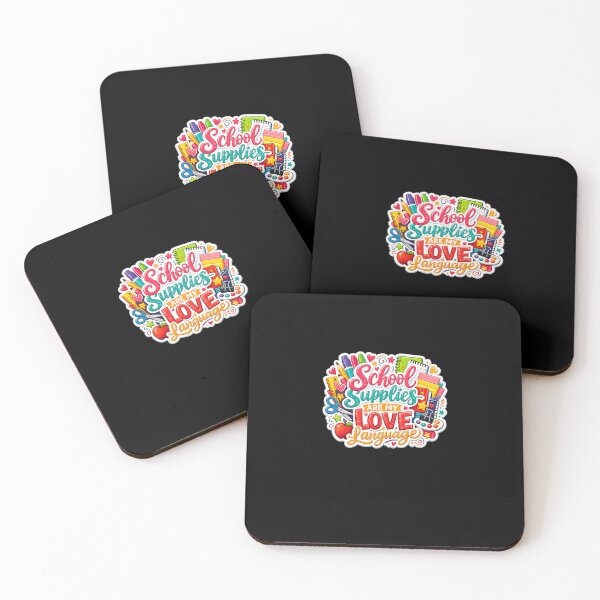 Item preview, School Supplies Are My Love Language designed and sold by XYZ Studio.