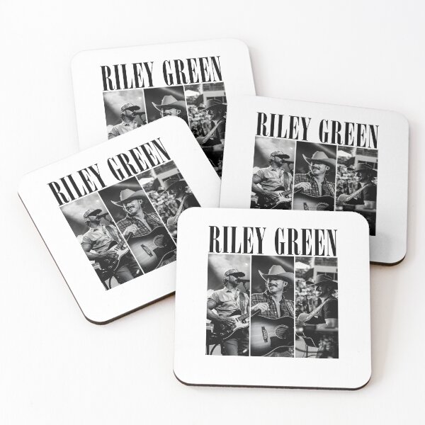 Item preview, Riley Vintage Green Country Music Collage Graphic designed and sold by b3ida-zl.