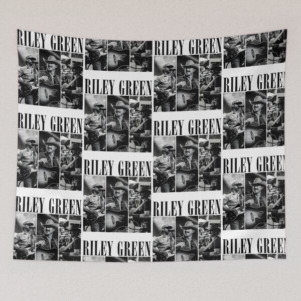 Item preview, Riley Vintage Green Country Music Collage Graphic designed and sold by b3ida-zl.