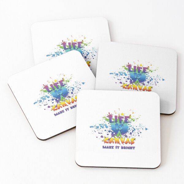 Item preview, Life is a Canvas. Make it bright designed and sold by Pencil & Pixel.