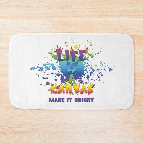 Item preview, Life is a Canvas. Make it bright designed and sold by Pencil & Pixel.