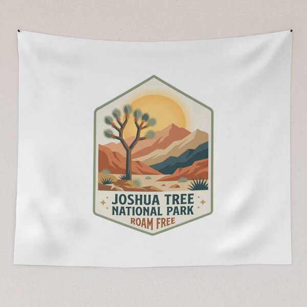 Item preview, Joshua Tree National Park Roam Free Travel Adventure Hiking designed and sold by Simsimah26Parks.
