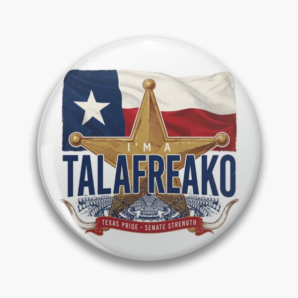 Item preview, I'm A Talafreako: Texas Pride & Senate Strength Sticker designed and sold by MerchlyMike.