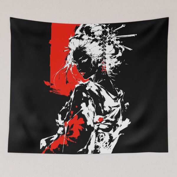 Item preview, White Geisha poster designed and sold by OniricaDesign.