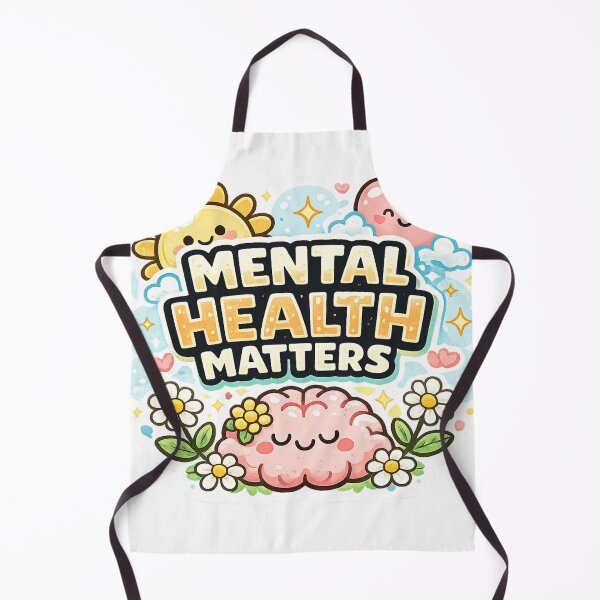 Item preview, Mental Health Matters Sticker – Waterproof Vinyl Self-Care Decal designed and sold by medel12.