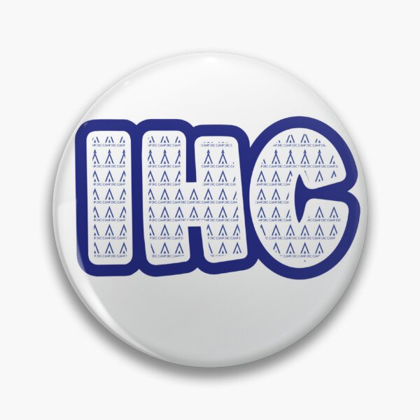 Item preview, Camp IHC Pattern Sticker designed and sold by RokDesignsNY.