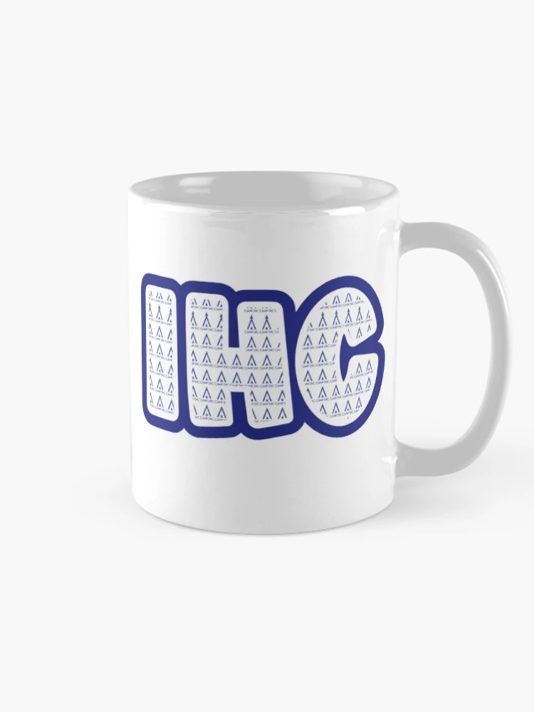 Thumbnail 3 of 6, Coffee Mug, Camp IHC Pattern Sticker designed and sold by RokDesignsNY.