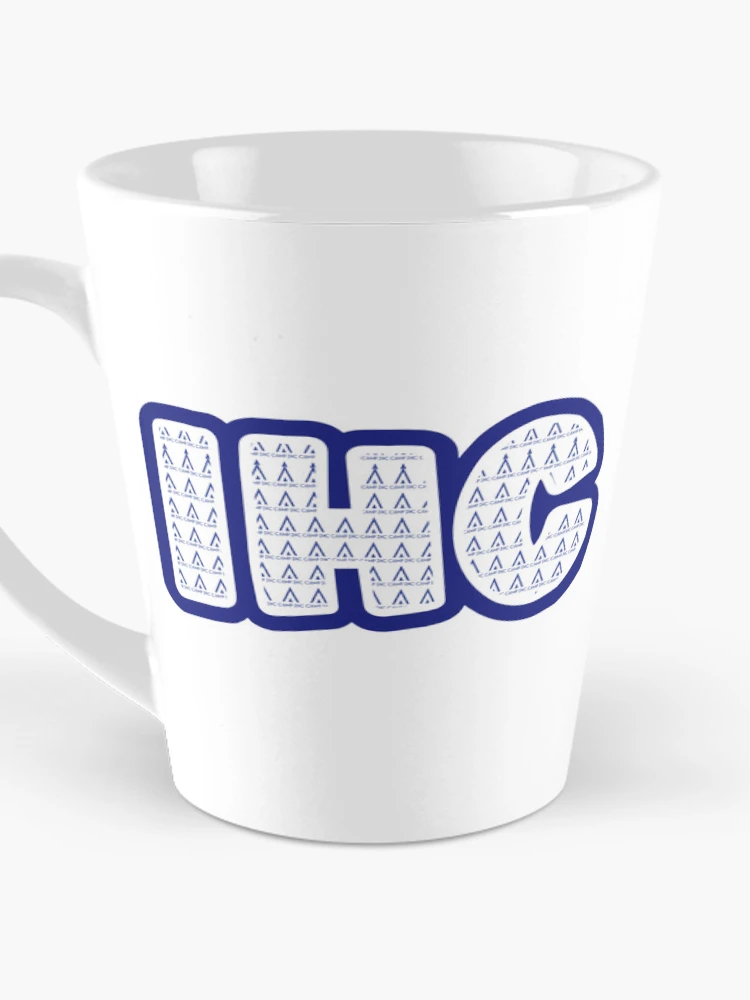 Thumbnail 3 of 4, Coffee Mug, Camp IHC Pattern Sticker designed and sold by RokDesignsNY.
