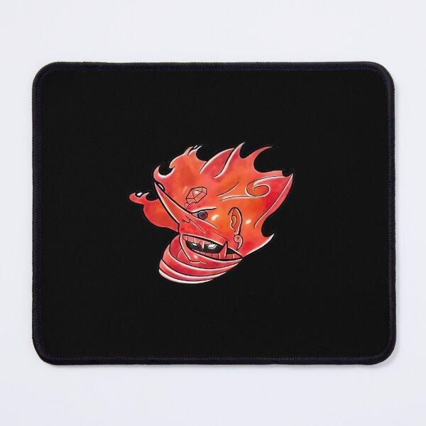 Item preview, The Blazing Spectral Shield - Fiery Tengu Mask designed and sold by Mrdonut-ARt.