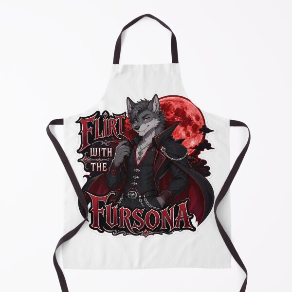 Item preview, Flirt With The Fursona Vampire Wolf Furry designed and sold by Furrenzy.