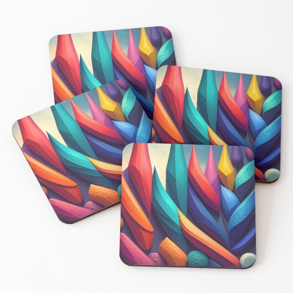 Item preview, 3d pencils illustration digital colourful art design designed and sold by PYRAMIDA Co..