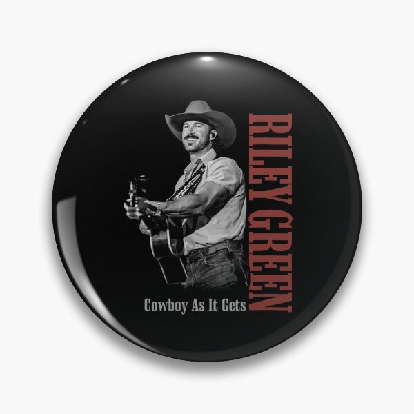 Item preview, Riley Vintage Green Cowboy As It Gets Guitar Country Music Western Fan designed and sold by b3ida-zl.